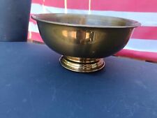 Vintage Brass Bowl / Planter picture