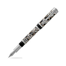New Laban Galileo Black with Overlay Fine Point Fountain Pen NEW (GL-F100) picture