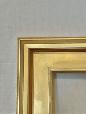 SOLD NFS FRENCH 24k GOLD GILT GESSO DEEP WELL VICTORIAN PICTURE FRAME picture