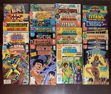 DC Comic Lot of 25x: Copper Age Teen Titans, Suicide Squad JLA Tales Of The picture