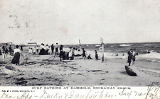 1906 Queens New York Rockaway Beach Hammel's Surf Bathing Postcard picture