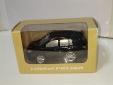 Toyota Corolla Fielder Pullback Car Black Genuine Color Sample Minicar Model picture