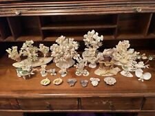 Lot Of Ocean Seashell Coral Reef Nautical Beach Collectible Sea Sculptures picture