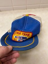 Vintage Star Track Snapback Trucker Hat picture