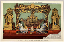 Jerry's Famous Jade Lounge At Jerry's Joynt Chinatown Los Angeles CA Postcard picture