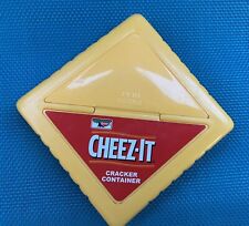 Cheez-It Cracker Plastic Container Storage Case Keebler Yellow picture