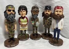 COMPLETE SET 5 DUCK DYNASTY BOBBLE HEADS PHIL KAY WILLIE SI JASE (Damaged) picture