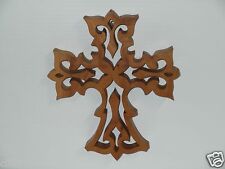 Handcrafted Oak Cross- for wall hanging picture