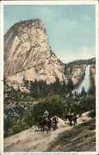 Yosemite Valley California CA Horseback Riding 11515 Detroit Pub c1910 Postcard picture