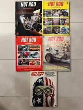 Lot of 5 Hot Rod Magazine Yearbooks #5 6 7 8 9, Years 1965-1969 picture