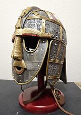 18GA Medieval Warrior Sutton Hoo Helmet Warrior Viking Vandal helmet LARP SCA picture