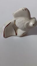 Vintange Figurine White and Gold Harlequinn Fish picture