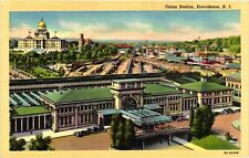 Vintage Postcard- UNION STATION, PROVIDENCE, R.I. picture