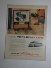 Magazine Ad* - 1954 - Westinghouse 