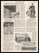 1925 Ohio State University Agricultural Experiment Pig Photos Article Print Ad picture