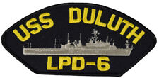 USS DULUTH LPD-6 SHIP PATCH - GREAT COLOR - Veteran Owned Business picture