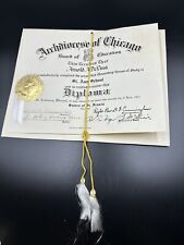 1925 Ohio State University School of Medicine Diploma Framed Doctor picture