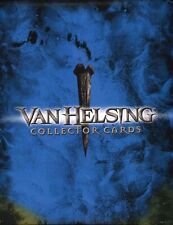 Van Helsing Movie Trading Card Album and Uncut 6 Card Panel Comic Images 2004 picture