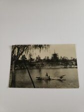 Japanese Scenery On Lake Postcard #322 picture