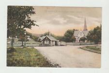 Vintage 1904 United Kingdom  Postcard Entrance To Village West Linton picture