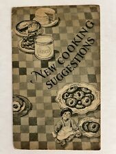 Procter & Gamble VTG 1928 Crisco “New Cooking Suggestions” Advertising Pamphlet  picture
