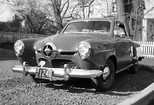 1950 Studebaker Champion Starlite coupe 3 Year old Boy driving 8 x 10 Photograph picture