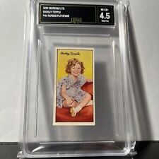 1935 Shirley Temple Carreras Film Stars Card, GMA 4.5 picture