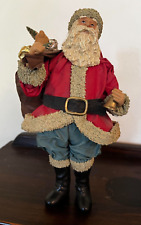 Vintage Possible Dreams Clothtique Spaghetti Santa with Bell and Bag of Toys EXC picture