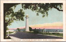 Vintage 1940s BILOXI, Mississippi Postcard 