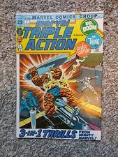 MARVEL TRIPLE ACTION #1 1971 THRILLS FEATURING DR. DOOM THING & SILVER SURFER picture