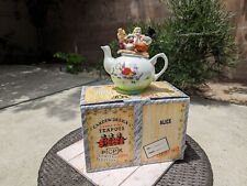 Disney Alice in Wonderland Paul Cardew Limited Ed. Ceramic Teapot White Rabbit picture