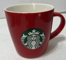 2021 Starbucks Red White Mug Classic Mermaid Logo Coffee Cup 12 oz - FreeUSAship picture