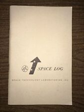 Vintage 1960 Space Technology Laboratories Space Log Scarce Excellent Condition picture