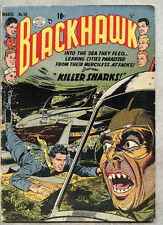Blackhawk #50-1952 vg Reed Crandall / 1st Killer Shark picture