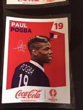 PANINI EURO 2016 EXTRA STICKERS COCA COLA FRANCE Paul Pogba picture