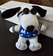 Plush MetLife Varsity Joe Cool Snoopy, Attached Sunglasses picture