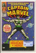 Captain Marvel #1 May 1968 CBCS Sealed Raw Grade 3.0 picture