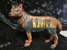 Call Of The Wolf Desert Wolf #14109 Westland Giftware 2004 picture