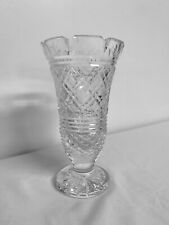 Waterford Crystal Georgian Footed Strawberry Criss Cross Cut 7