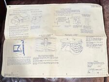 Vintage Northern Pacific Engineering Department Train Car Blueprint Snubbing picture