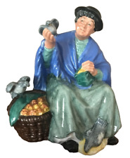 Retired Royal Doulton HN2320 Tuppence a Bag 1967 Figurine Woman Feeding Birds picture