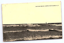 North Fair Haven New York bathing beach Lighthouse Postcard picture