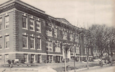MILTON PA PENNSYLVANIA~MILTON HIGH SCHOOL~1960s POSTCARD picture