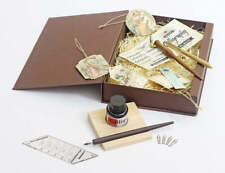 Isomars Calligraphy Pen Set Box With Vintage Oblique Holder- PREMIUM picture
