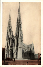 Vintage C. 1920's St. Patrick's Cathedral 5th Ave. New York City NY Postcard picture