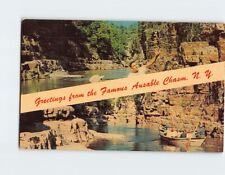Postcard Greetings from the Famous Ausable Chasm New York USA picture