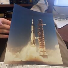 1967 NASA APOLLO 4 Launch Pad 39A, KSC PHOTO 1st GEN KODAK PAPER picture