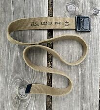 Original WW2 US Service Belt/Excellent Condition/1945 Dated/Small Size up to 32 picture