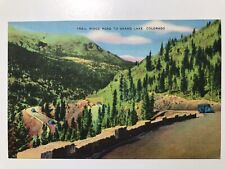 Vintage 1940 Trail Ridge Road To Grand Lake Colorado Postcard picture