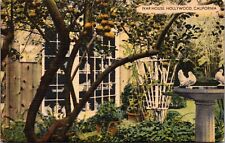 Linen Postcard Ivar House in Hollywood, California~138029 picture